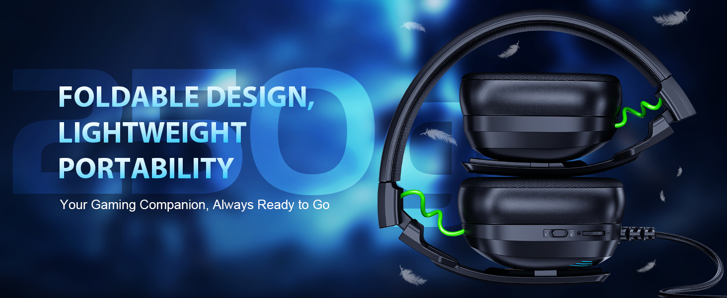 wired gaming headset