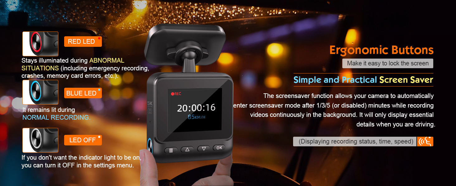 car on-dash mounted cameras