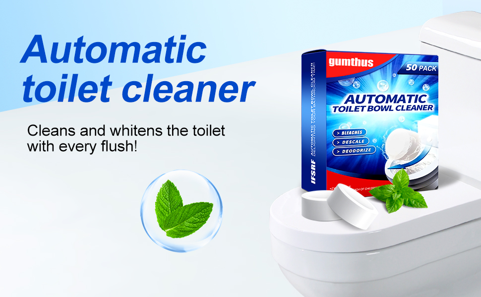 Automatic Toilet Cleaner - 50 Pack