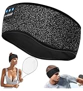 LC-dolida Sleep Headphones Bluetooth 5.4, Headband Headphones Earphones Wireless, Sleep Mask for ...