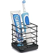 Toothbrush Holders for Bathrooms, Stainless Steel Bathroom Toothbrush Holder Kids Electric Tooth ...