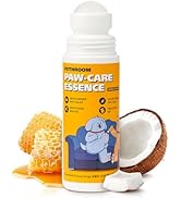 [PETHROOM] Roll-on Paw Balm for Cats &amp; Dogs | Lick-Safe, Super Moisturizing Paw Protector | Sooth...