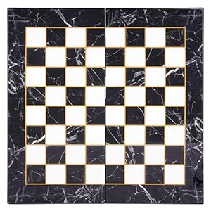 Retro Metal Chess Set for Adults and Kids