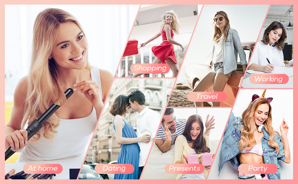 3in1 curling wand iron