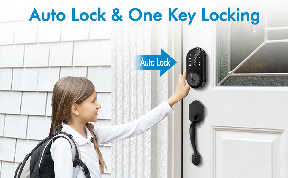 Smart deadbolt lock
