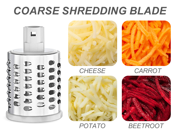 coarse shredding blade