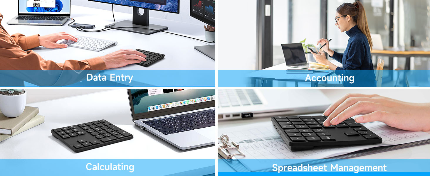 numeric keypads