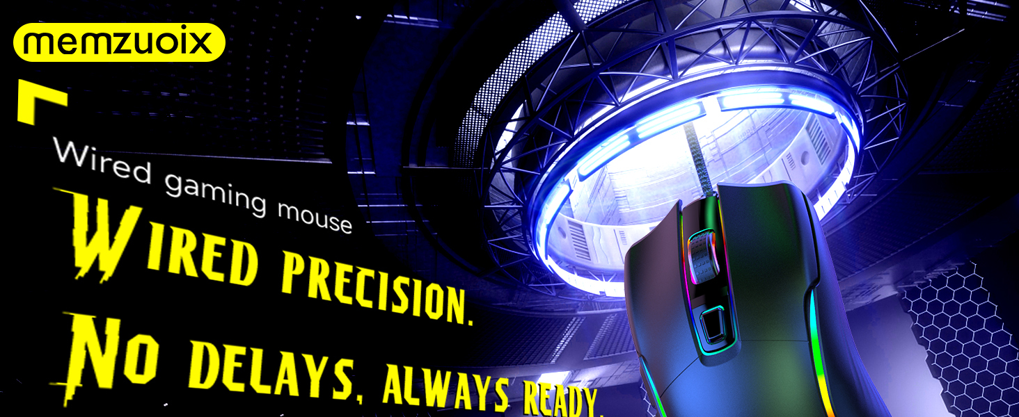 RGB wired gaming mouse