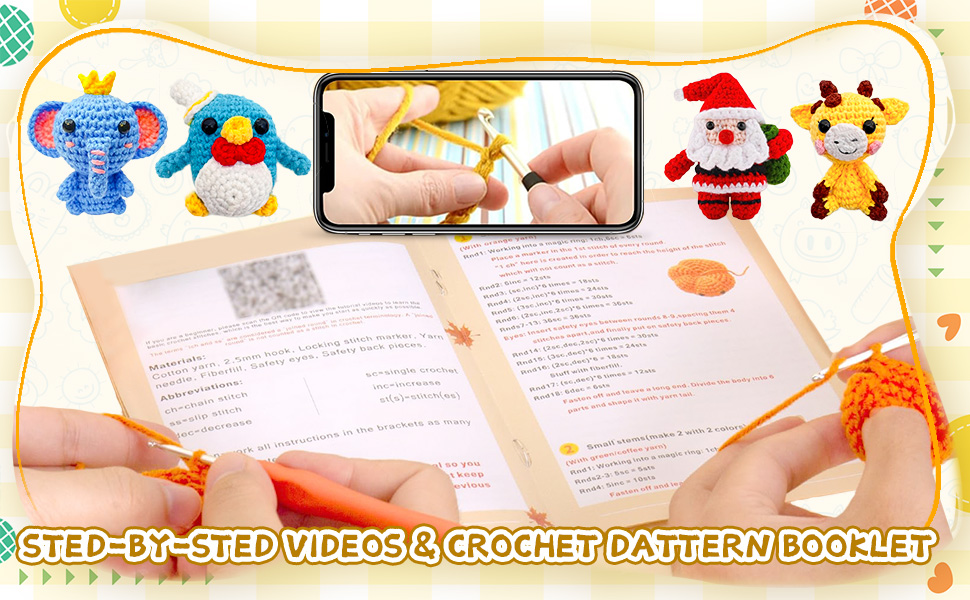 Crocheting is a relaxing activity that can help reduce stress, improve concentration and creativity.