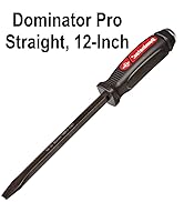 Mayhew Tools 60141 7-S Dominator Pry Bar, Straight, 12-Inch OAL