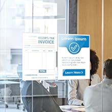 clear adhesive pockets