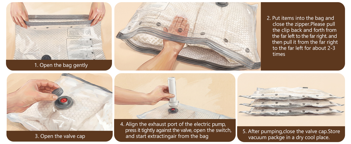 vacuum seal bags for clothing