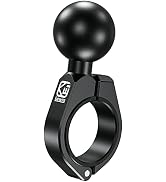 BRCOVAN Aluminum Alloy Medium Bar Clamp Mount with 1.5'' TPU Ball, Fit on ATV UTV 1.26''/1.375''/...