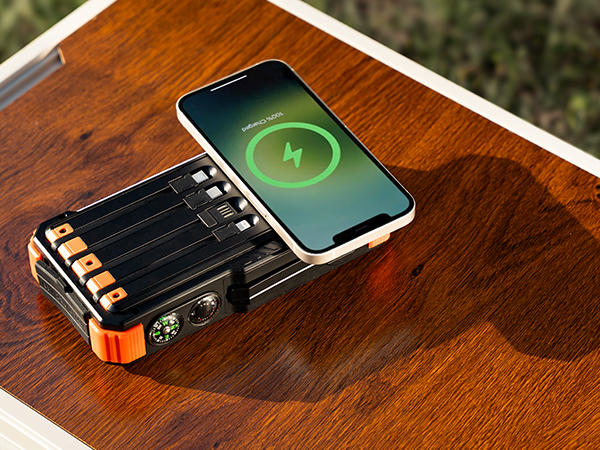 Wireless solar charging