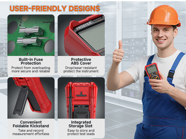 Multimeter 6000 Counts TRMS Auto Range