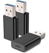 MOSWAG USB to USB C Adapter, USB C Female to USB Male Adapter Compatible with Apple MagSafe Watch...