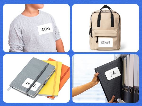 white labels stickers