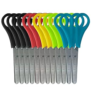 safety blunt tip scissors bulk classpack school supplies lefty righty ruler scissors colorful kids