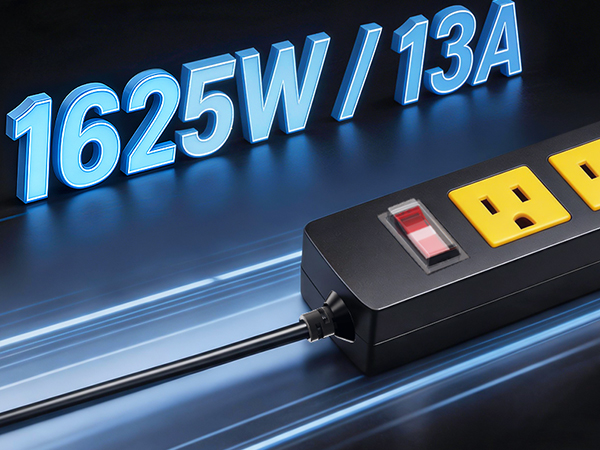 Waterproof Outdoor Power Strip with Extension Cord