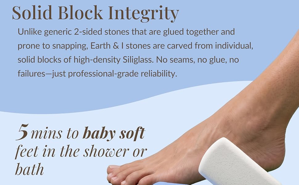 pumice stone for feet, foot scrubber, callus remover, heel exfoliator, foot file