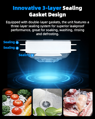 3 in 1 Kitchen Sink Strainer