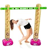 4E's Novelty Summer Inflatable Limbo Game Party Game for Kids Boys Girls Adults Tropical Inflatab...