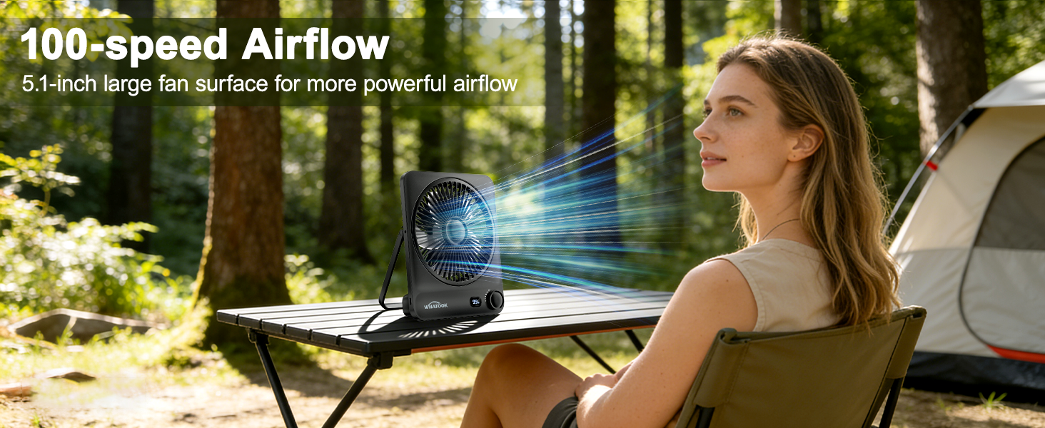 fan desk battery mini small cooling quiet outdoor desktop ventilador ac office