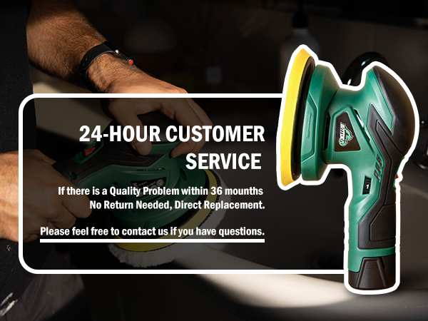 random orbital polisher buffer