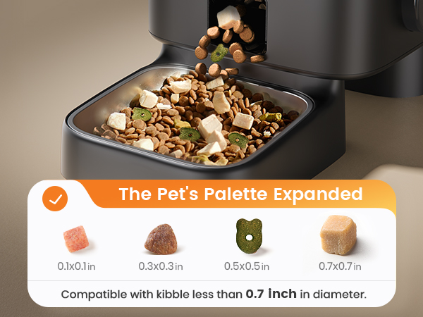 oneisall automatic cat feeder for 2 cats