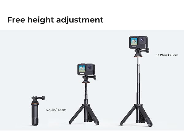 mini selfie stick tripod