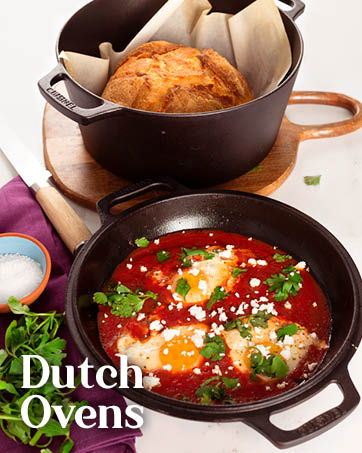 Cast iron dutch oven ovens