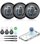 2026 New [Apple MFi Certified] (iOS Only) Tracker Tags-3 Pack, Bluetooth 5.3 GPS Tracker for Appl...
