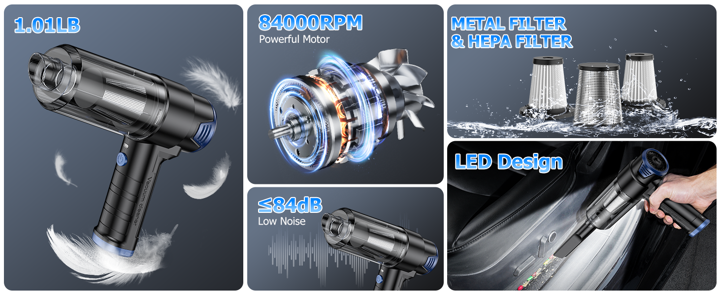 Hand Vacuum Cordless