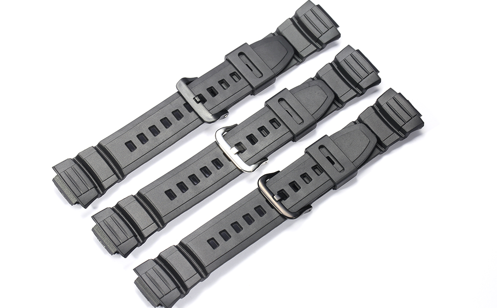 Replacement for casio W-S220 HDD-S100 MCW-100H MCW-110H strap