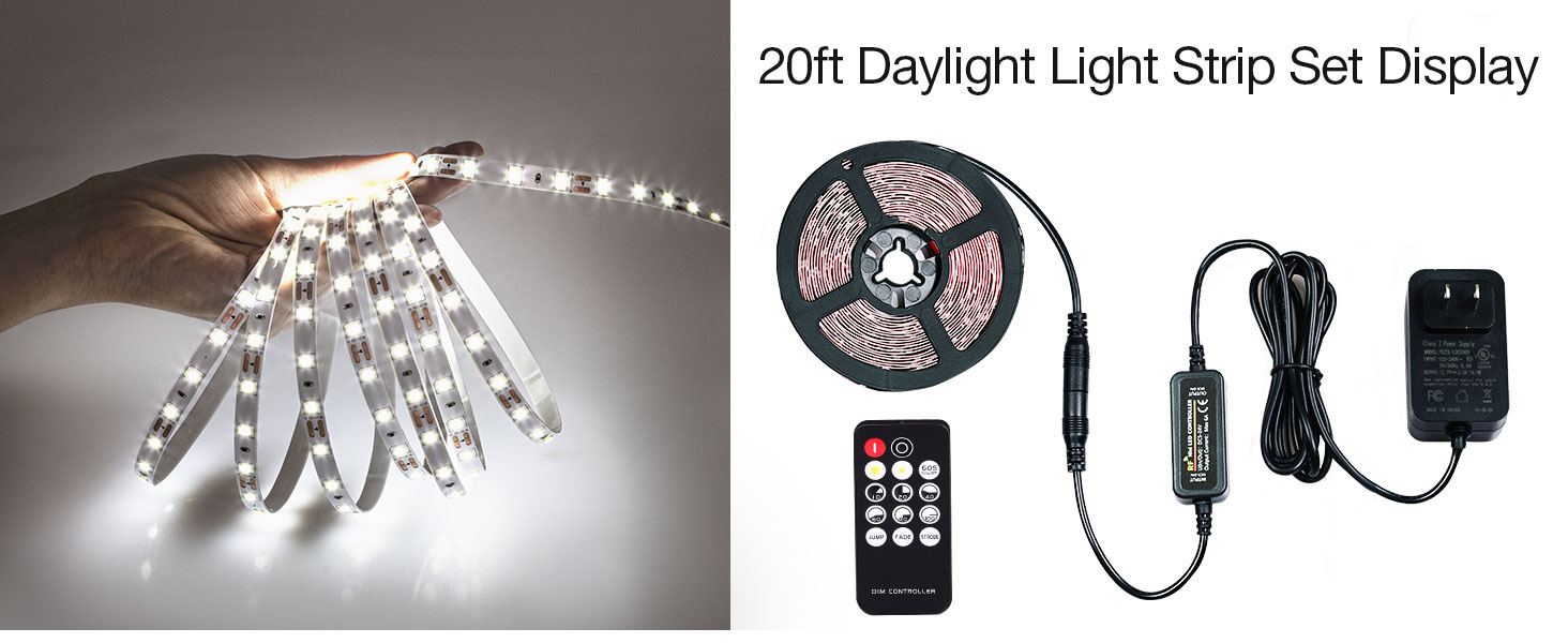 White LED Strip Lights