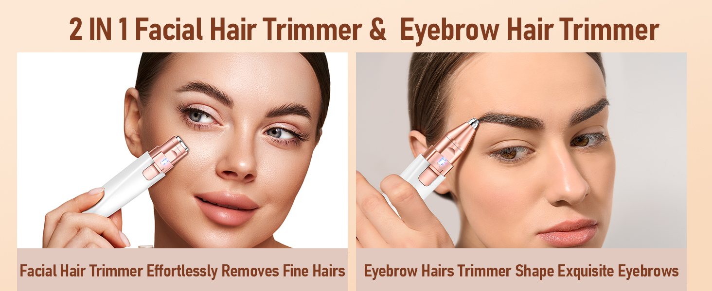 facial hair trimmer for women