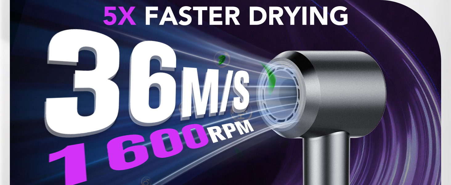 high speed hair dryer