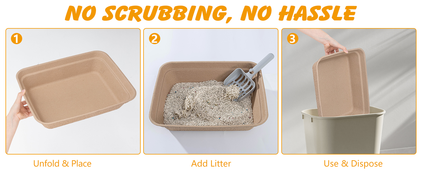 Disposable Cat Litter Box