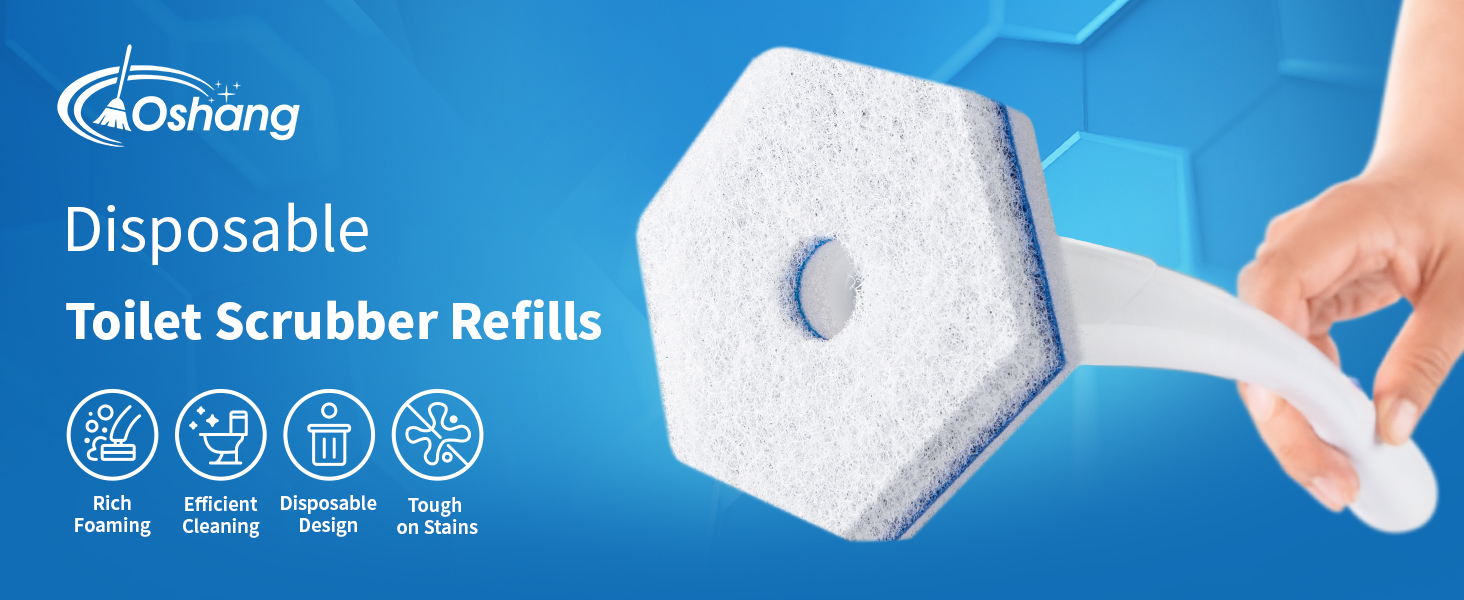 disposable toilet brushes refills pads Toilet Bowl Cleaner