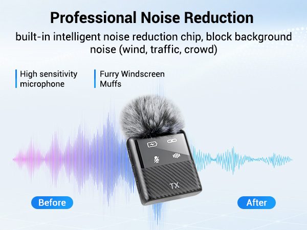 wireless lapel microphone