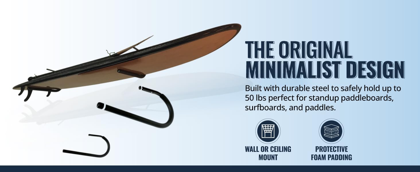 Paddleboard and Surfboard Storage Rack