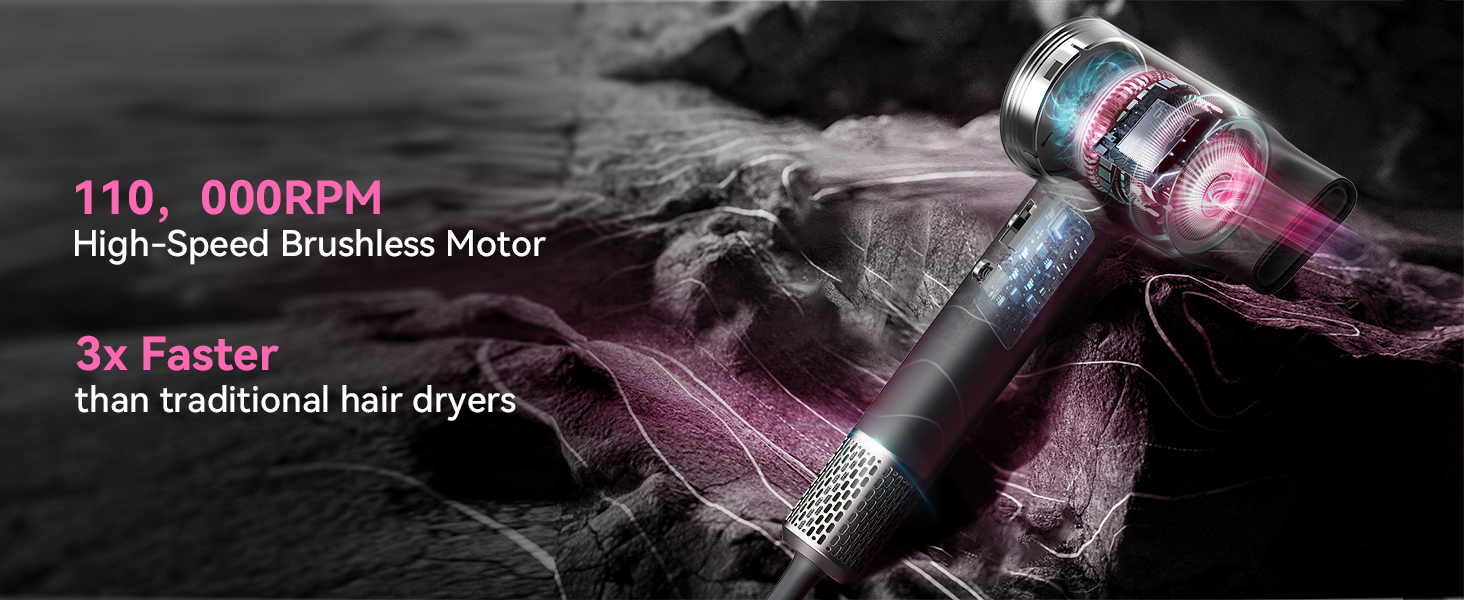 high speed hair dryer blow dryer electric
