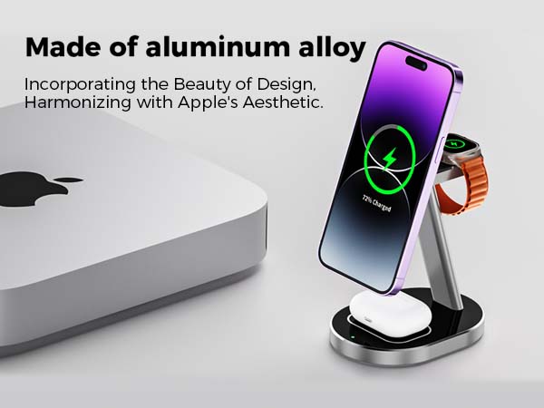 apple wireless charging station