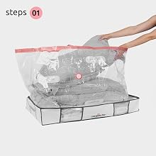 Folding items to fit the cube storage organizer