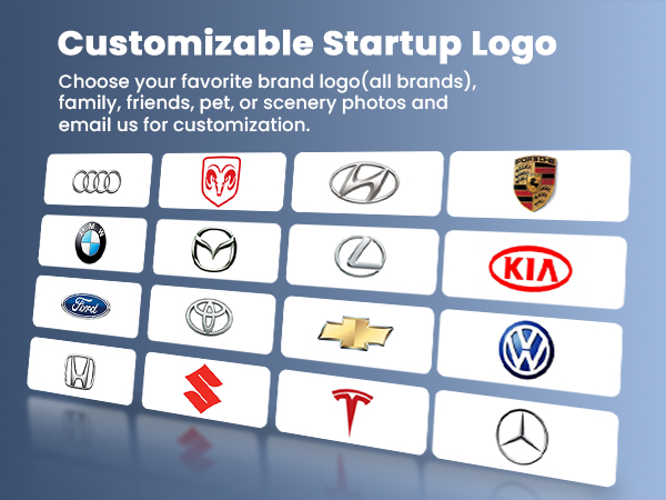 Customizable Startup Logo