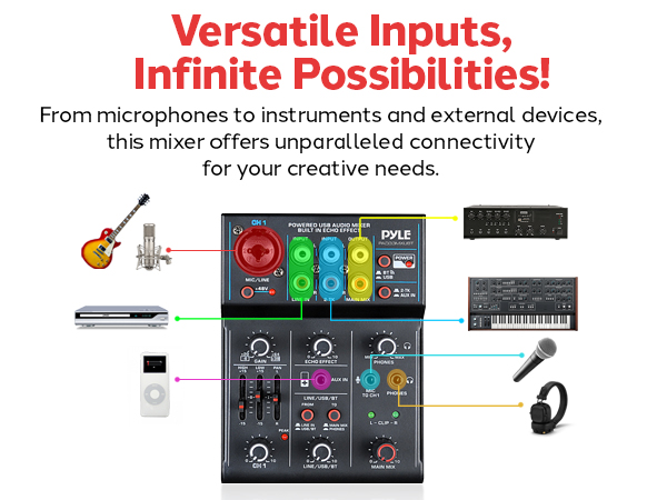 mixer interface mixer sound mixer usb cross fader pyle dj mixer usb audio interface mixer usb