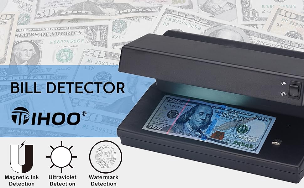 counterfeit bill detector T0040 banner