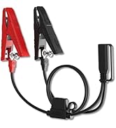 Battery Tender Alligator Clip and Ring Terminal 20 Inch Battery Charger Accessory Combo Cable - 0...
