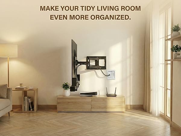 in-Wall TV Cable Management Kit