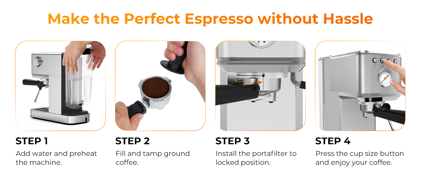 Make the Perfect Espresso without Hassle